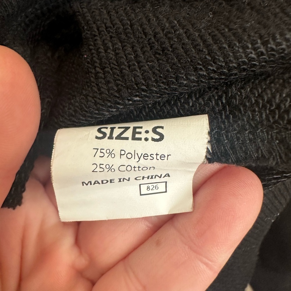 Women’s Black Sweatshirt - Picture 3 of 3
